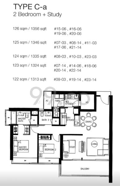 Concourse Skyline, 302 Beach Road, Beach Road / Bugis / Rochor, 2 Bedrooms, 1,356 sqft, Condominium For Sale, by Maya Mitsis, 23707753 - PropertyGuru.com.sg
