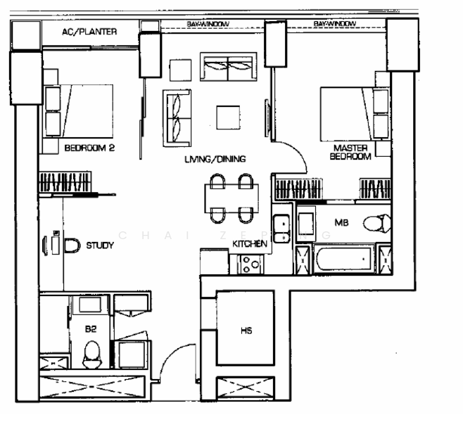 The Sail @ Marina Bay, 2 Marina Boulevard, 2 Bedrooms, 1,033 sqft, Condominium For Rent, by Chai Zeping, 23708824 - PropertyGuru.com.sg