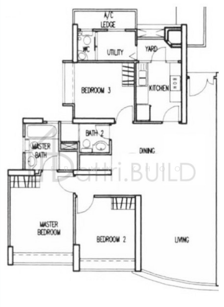 Queens, 10 Stirling Road, 3 Bedrooms, 1,194 sqft, Condominium For Rent, by Jeremy Khoo, 23711821 - PropertyGuru.com.sg