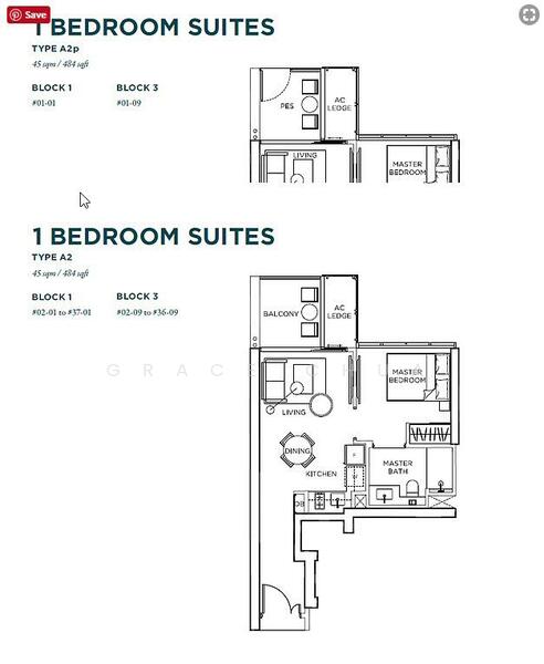 Gem Residences, 1 Lorong 5 Toa Payoh, 1 Bedroom, 452 sqft, Condominium For Rent, by Grace Chua, 23723957 - PropertyGuru.com.sg