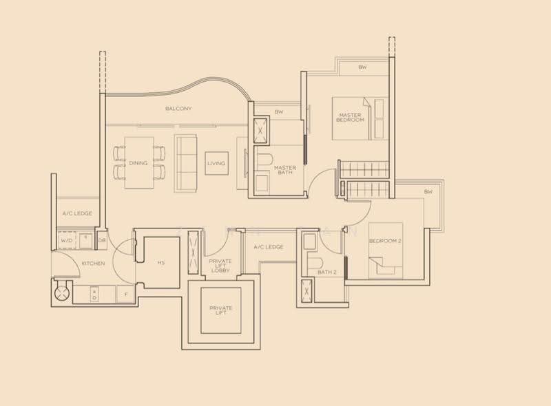 The Meyerise, Meyer Road, East Coast / Marine Parade, 2 Bedrooms, 872 sqft, Condominium For Rent, by Zenn Tan, 23724415 - PropertyGuru.com.sg