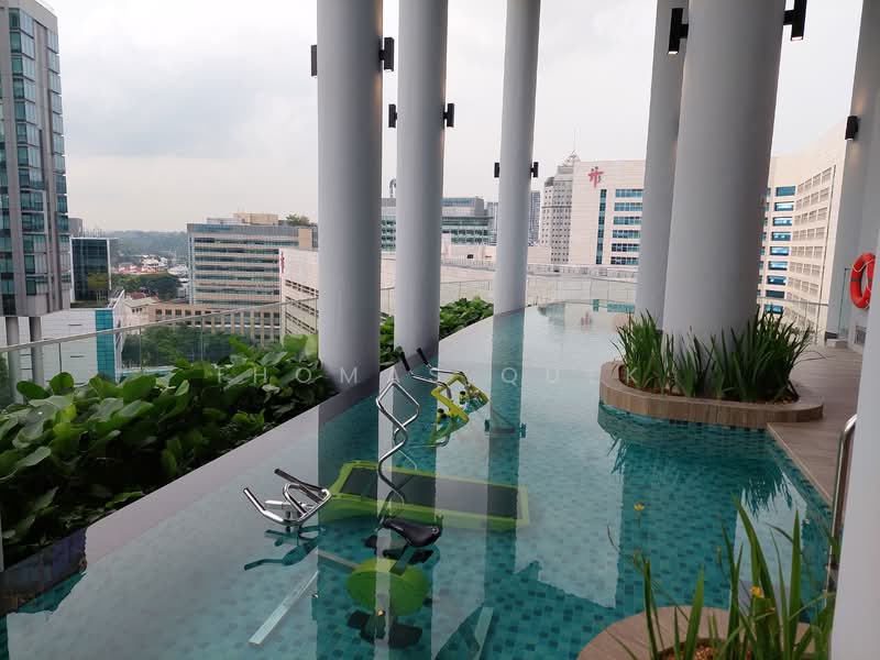 Neu at Novena, 27 Moulmein Rise, Newton / Novena, 2 Bedrooms, 549 sqft, Condominium For Sale, by Thomas Quek, 23724657 - infinity pool - PropertyGuru.com.sg