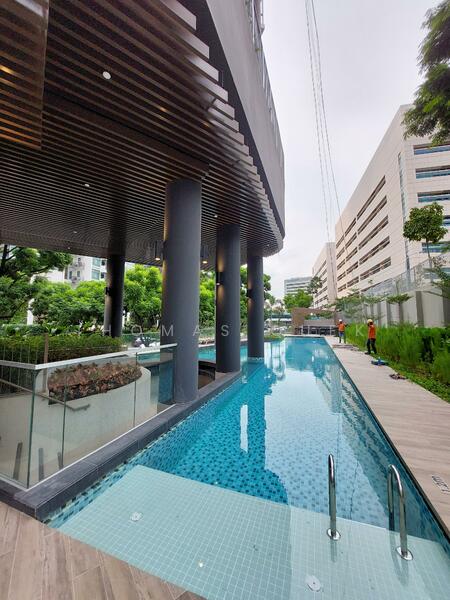 Neu at Novena, 27 Moulmein Rise, Newton / Novena, 2 Bedrooms, 549 sqft, Condominium For Sale, by Thomas Quek, 23724657 - level 1 pool - PropertyGuru.com.sg