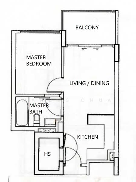 Euhabitat, 198 Jalan Eunos, 1 Bedroom, 538 sqft, Condominium For Rent, by Marcus Chua, 23729151 - PropertyGuru.com.sg