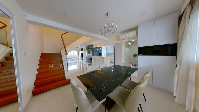 View from Dining area