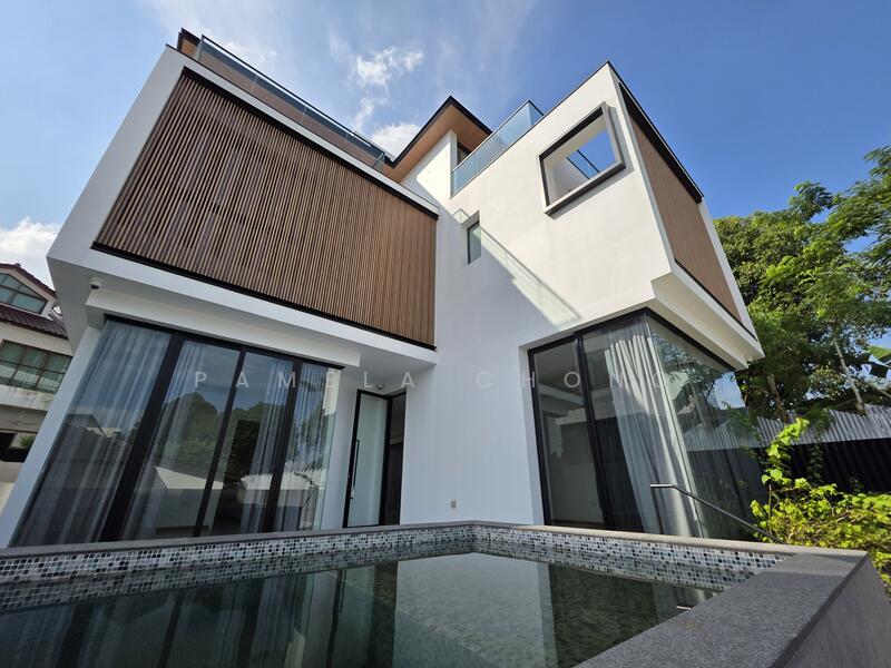 LOWEST $$ PSF! BRAND NEW DETACHED WITH BASEMENT STUNNING VIEW⭐️ POOL PARK 8 ☎️ PAM 90228600, Hua Guan/Sian Tuan / Binjai Park/Jln Jambu Ayer, Clementi Park / Upper Bukit Timah, 5 Bedrooms, 11,598 sqft, Detached House For Sale, by Pamela Chong, 23733716 - PropertyGuru.com.sg