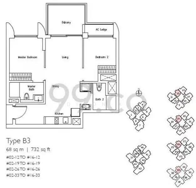 Lakeville, 5 Jurong Lake Link, Boon Lay / Jurong / Tuas, 2 Bedrooms, 732 sqft, Condominium For Rent, by Edison Xu, 23737209 - PropertyGuru.com.sg