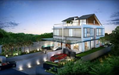 For Sale - Toh Crescent Modern Semi Detached House With Swimming Pool.