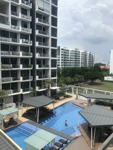 Urban Vista, 8 Tanah Merah Kechil Link, 1 Bedroom, 409 sqft, Condominium For Rent, by Joanne Chia 谢诗琳, 23756993 - View from balcony - PropertyGuru.com.sg