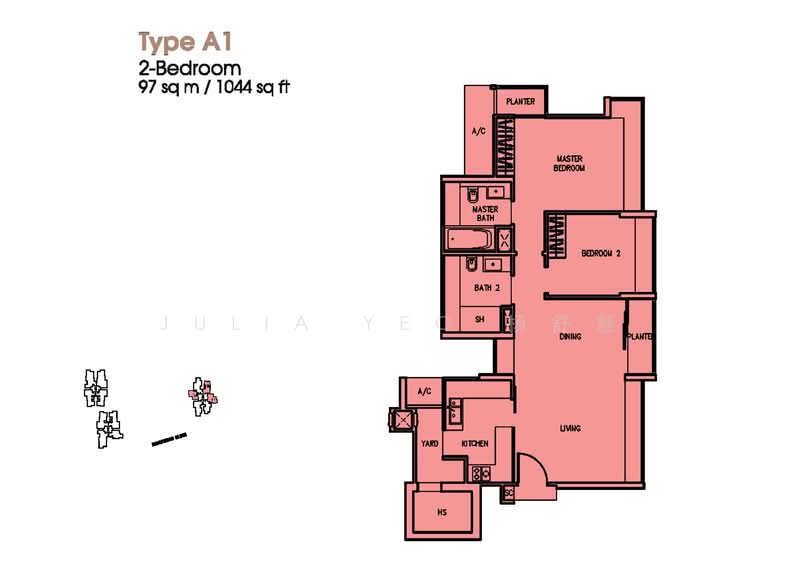 The Trizon, 8 Ridgewood Close, 2 Bedrooms, 1,044 sqft, Condominium For Rent, by Julia Yeo 杨舒慧, 23757010 - PropertyGuru.com.sg