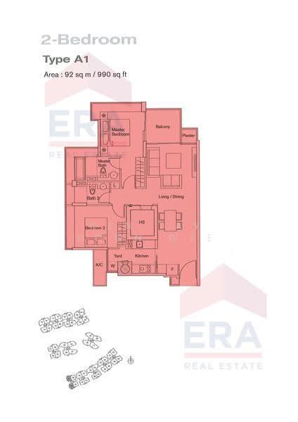 Casa Merah, 50 Tanah Merah Kechil Avenue, Bedok / Upper East Coast, 2 Bedrooms, 900 sqft, Condominium For Rent, by Ken Tay Boon Wee, 23760315 - PropertyGuru.com.sg