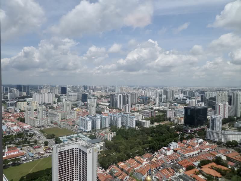DUO Residences, 1 Fraser Street, 3 Bedrooms, 1,722 sqft, Apartment For Sale, by Lee Yoong Tai Esther, 23767405 - view from master room - PropertyGuru.com.sg
