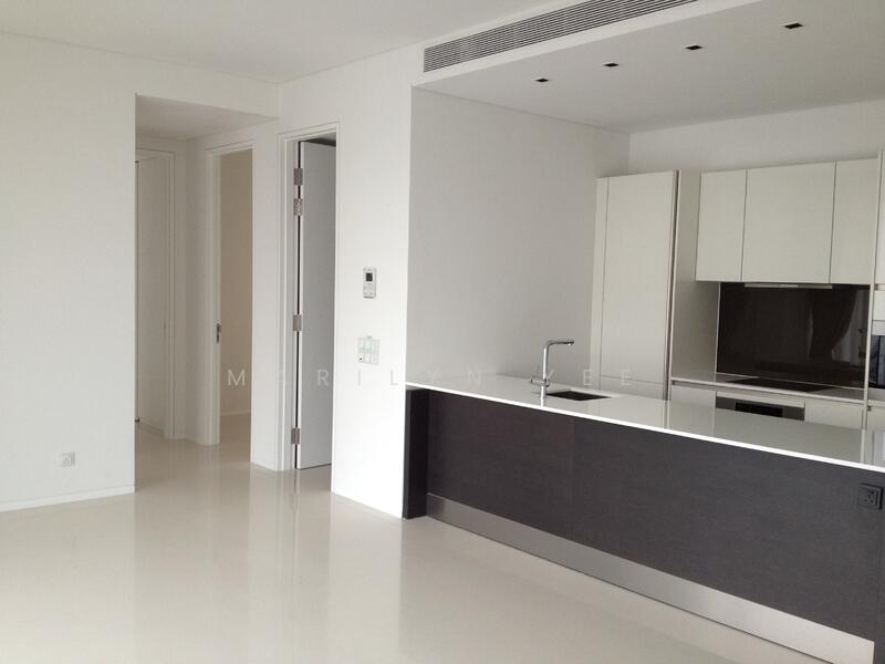 Living leading into bedrooms