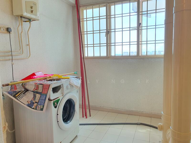 Backyard Laundry Area