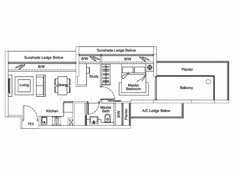 The Verve, 23 Jalan Rajah Road, 1 Bedroom, 624 sqft, Condominium For Rent, by Victor Seah, 23780606 - PropertyGuru.com.sg
