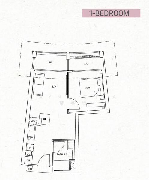 One Pearl Bank, 1 Pearl Bank, 1 Bedroom, 527 sqft, Condominium For Sale, by Rayne Chua 蔡美慧, 23784853 - PropertyGuru.com.sg