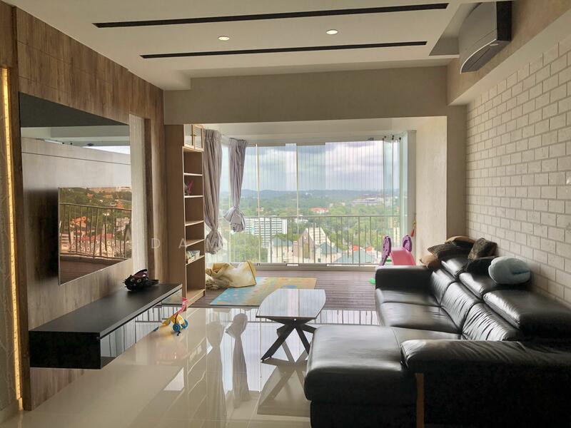 Enlarged living area with fully indoor balcony