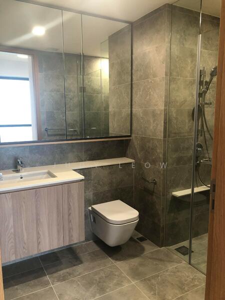 Master attached bathroom