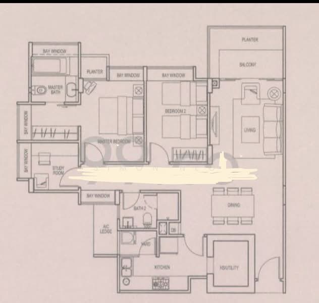 The Bale, 8 Lorong H Telok Kurau, 2 Bedrooms, 1,055 sqft, Apartment For Rent, by Simon Neo, 23789691 - PropertyGuru.com.sg