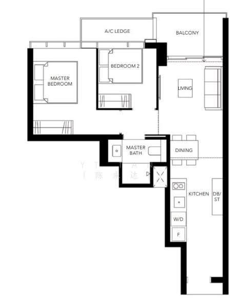 Margaret Ville, 20 Margaret Drive, Alexandra / Commonwealth, 2 Bedrooms, 657 sqft, Apartment For Rent, by YT Tan (陈永达), 23790445 - PropertyGuru.com.sg