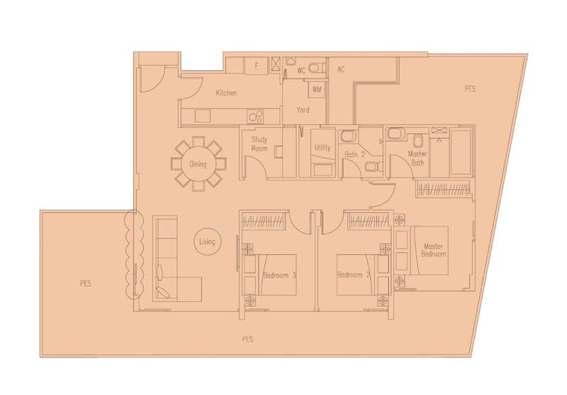 WaterScape @ Cavenagh, 65 Cavenagh Road, 3 Bedrooms, 1,819 sqft, Apartment For Rent, by Raymond Koh, 23799708 - PropertyGuru.com.sg