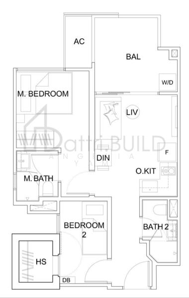 Uptown @ Farrer, 2 Perumal Road Singapore, 2 Bedrooms, 538 sqft, Condominium For Rent, by Angelia Yam, 23800054 - PropertyGuru.com.sg