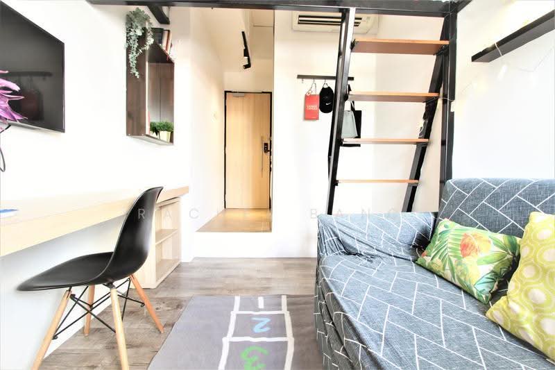 Loft style cozy Studio @ Lavender (Lavender & Bendemeer MRT), Lavender Street, Beach Road / Bugis / Rochor, Studio, 320 sqft, Apartment For Rent, by Rachel Bang, 23803794 - Living Room - PropertyGuru.com.sg