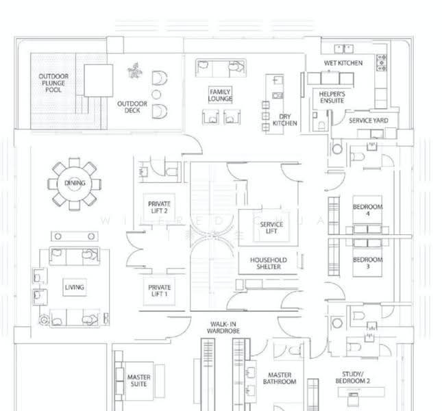 Hana, 8 Tomlinson Road, Tanglin / Holland / Bukit Timah, 4 Bedrooms, 3,531 sqft, Apartment For Rent, by Wilfred Chua (蔡先生), 23809712 - PropertyGuru.com.sg