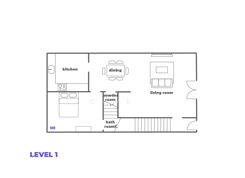 24 Joo Chiat Terrace, , 1 Bedroom, 180 sqft, Terraced House For Rent, by Cove, 23812855 - PropertyGuru.com.sg
