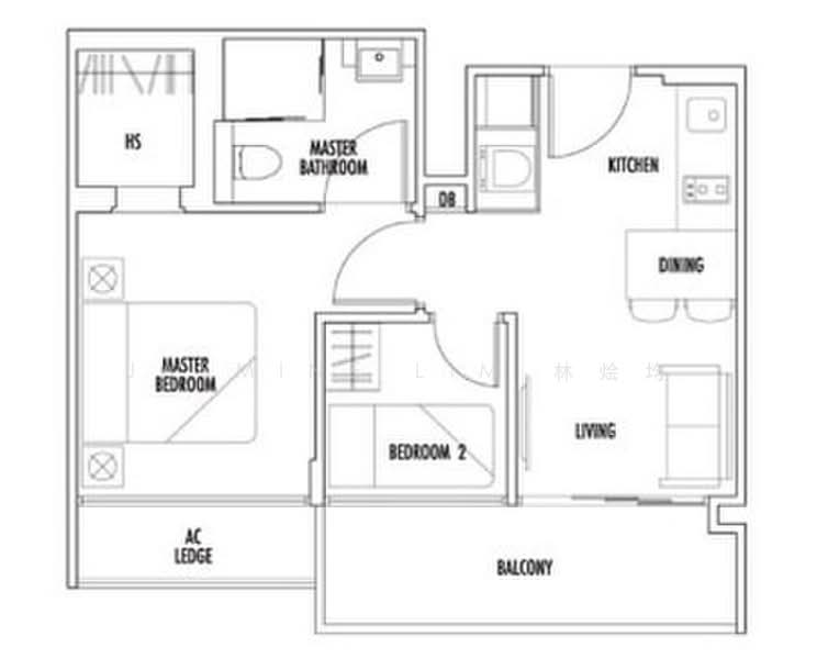 Casa Cambio, 9 Lim Tua Tow Road, 2 Bedrooms, 484 sqft, Condominium For Rent, by Jasmine Lim 林慧晶, 23815671 - PropertyGuru.com.sg
