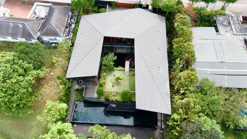 Modern Good Class Bungalow @ OLIVE ROAD Caldecott, Olive Road, 6 Bedrooms, 12,000 sqft, Good Class Bungalow For Sale, by Wong Chong Onn, 23816848 - PropertyGuru.com.sg