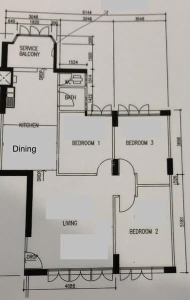 61 Marine Drive, 61 Marine Drive, 3 Bedrooms, 936 sqft, HDB Flat For Rent, by Pearly Teoh, 23818084 - PropertyGuru.com.sg