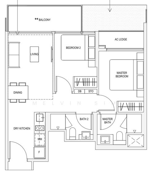 The Verandah Residences, 231C Pasir Panjang Road, 2 Bedrooms, 700 sqft, Condominium For Rent, by Melvin Sim, 23818984 - PropertyGuru.com.sg
