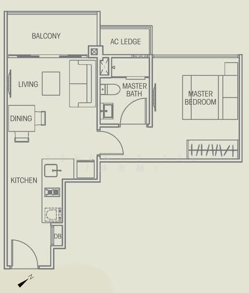 Vacanza @ East, 48 Lengkong Tujoh, Eunos / Geylang / Paya Lebar, 1 Bedroom, 484 sqft, Condominium For Rent, by Terence Tee (郑志翔), 23821742 - PropertyGuru.com.sg