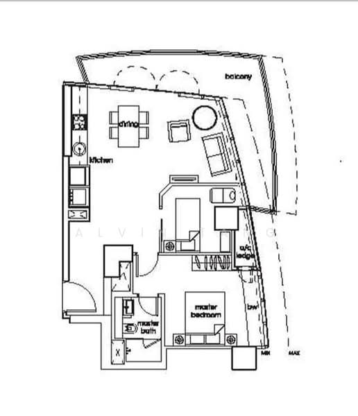 One Shenton, 1 Shenton Way, 2 Bedrooms, 904 sqft, Condominium For Rent, by Alvin Tang, 23823620 - PropertyGuru.com.sg