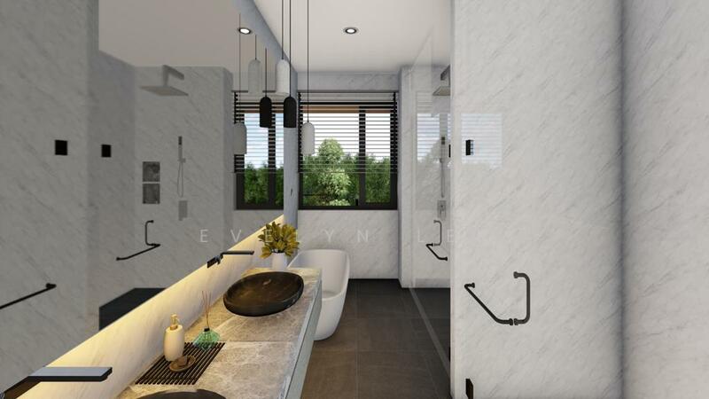 ⭐️EVELYN 94889556⭐️1KM MGS⭐️BRAND NEW DETACHED⭐️KAP MRT⭐️LIFT + LAP POOL⭐️, University Road, Sian Tuan Avenue, Watten, 6 Bedrooms, 11,560 sqft, Semi-Detached House For Sale, by Evelyn Lek 陆美智, 23825602 - Bathroom - PropertyGuru.com.sg
