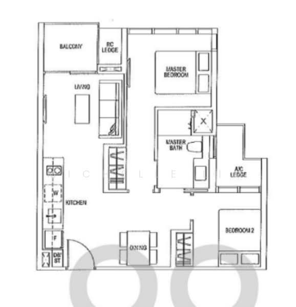 Sims Urban Oasis, 2 Sims Drive, 2 Bedrooms, 624 sqft, Condominium For Rent, by Michelle Lim, 23832288 - PropertyGuru.com.sg