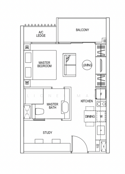 The Poiz Residences, 2 Meyappa Chettiar Road, Studio, 441 sqft, Condominium For Rent, by Lionel Mai, 23838319 - PropertyGuru.com.sg