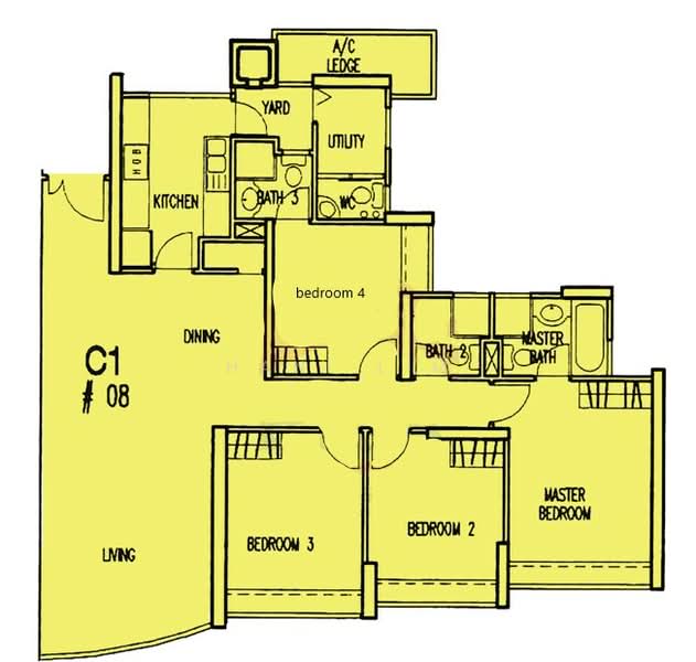 Queens, 12 Stirling Road, 3 Bedrooms, 1,410 sqft, Condominium For Rent, by Hani Lim, 23842446 - PropertyGuru.com.sg