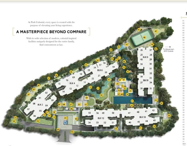 Park Colonial, 2 Woodleigh Lane, 1 Bedroom, 463 sqft, Condominium For Sale, by WT Hoe, 23845510 - PropertyGuru.com.sg