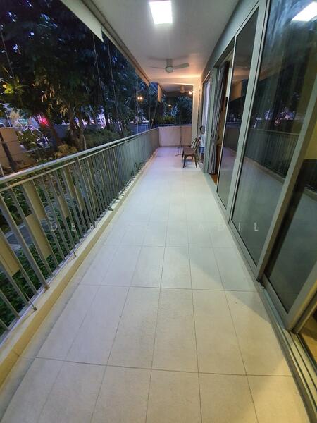 FLO Residence, 9 Punggol Field Walk, 3 Bedrooms, 1,184 sqft, Condominium For Rent, by Denise Fadil Lee, 23852948 - Spacious Patio with 2 Ceiling Fans. - PropertyGuru.com.sg