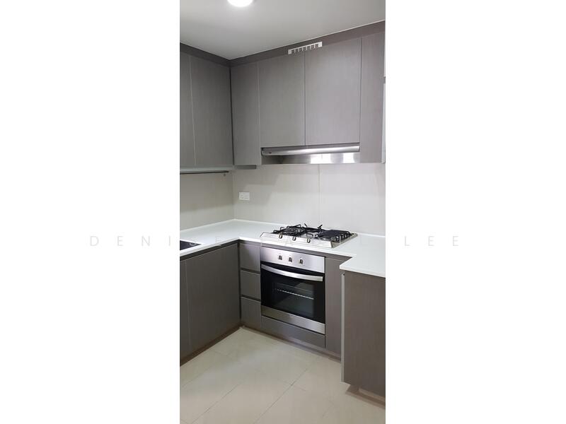 FLO Residence, 9 Punggol Field Walk, 3 Bedrooms, 1,184 sqft, Condominium For Rent, by Denise Fadil Lee, 23852948 - Well fitted enclosed kitchen with yard, WC, utility room. - PropertyGuru.com.sg