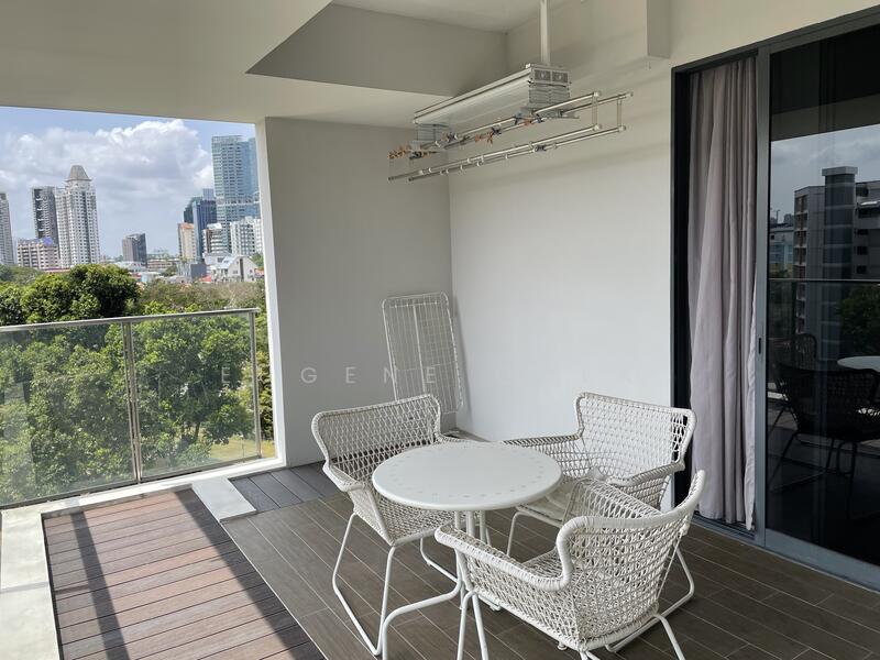 Cityscape at Farrer Park, 101 Mergui Road, 3 Bedrooms, 1,120 sqft, Condominium For Rent, by Eugene Quek, 23853886 - balcony - PropertyGuru.com.sg