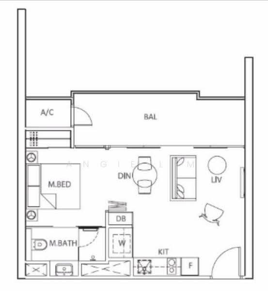 Fulcrum, 33 Fort Road, East Coast / Marine Parade, 1 Bedroom, 474 sqft, Condominium For Rent, by Angie Lim, 23855234 - PropertyGuru.com.sg