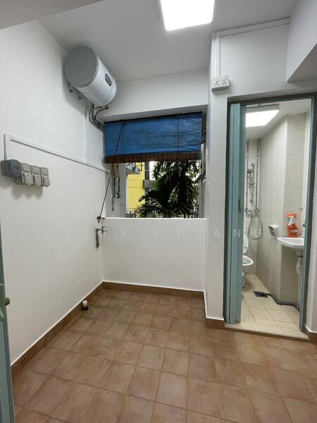 Spacious Laundry Area Plus Maid's Bathroom