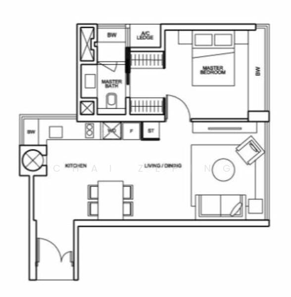 76 Shenton, 76 Shenton Way, 1 Bedroom, 592 sqft, Apartment For Rent, by Chai Zeping, 23860438 - PropertyGuru.com.sg