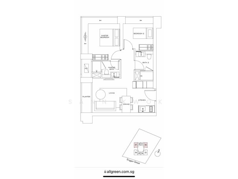 Skysuites @ Anson, 8 Enggor Street, 2 Bedrooms, 667 sqft, Condominium For Sale, by Hui Sann Kwok, 23860543 - PropertyGuru.com.sg
