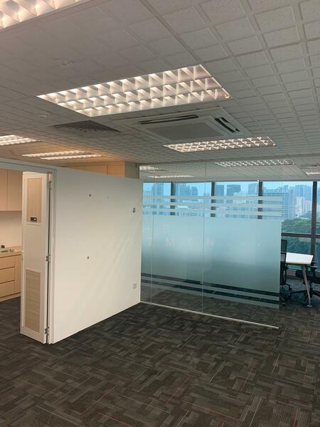 High Street Centre, 1 North Bridge Road, 1,335 sqft, Office For Sale, by Mohammad Ashraf Bhadelia, 23860804 - 14-01/02- 1,336 Sqft(550sqft + 786sqft) reno furn 2Dir Rms, Mtg Rm & com area. Owner 96316939 - CommercialGuru.com.sg