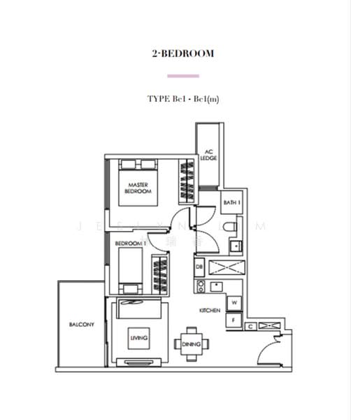 Highline Residences, 1 Kim Tian Road, 2 Bedrooms, 678 sqft, Condominium For Rent, by Jeslyn Lim 林瑞香, 23864596 - PropertyGuru.com.sg