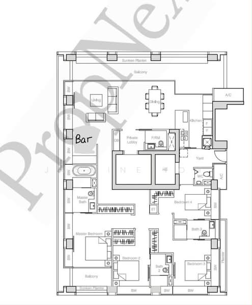 Nouvel 18, 18 Anderson Road, 4 Bedrooms, 2,476 sqft, Condominium For Rent, by Jasmine Toh, 23868482 - PropertyGuru.com.sg